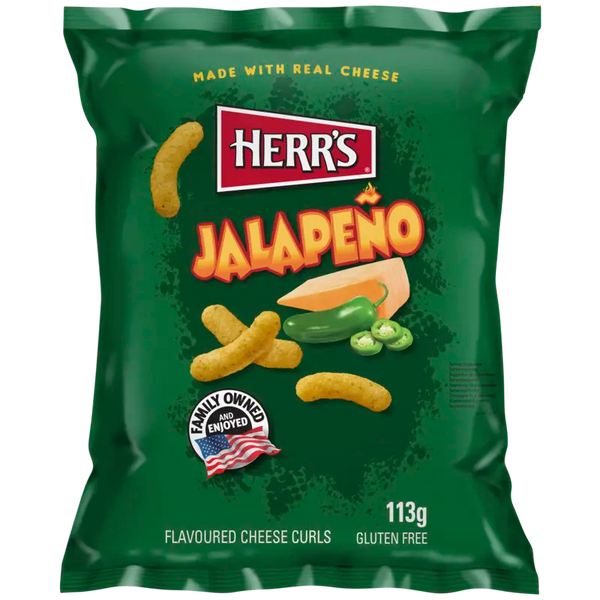 Herr's Käseflips mit Jalapeño-Geschmack
