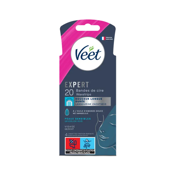 Veet Expert waxstrips gezicht sens