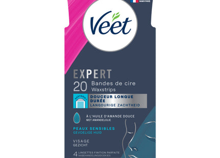 Veet Expert waxstrips gezicht sens