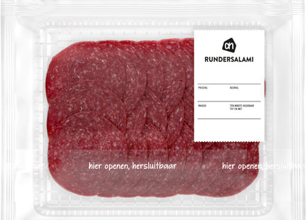Beef salami