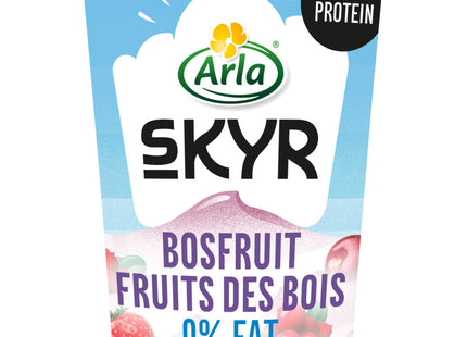 Arla Skyr forest fruit yogurt 0% fat