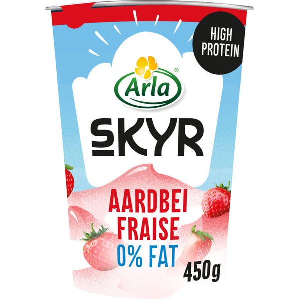 Arla Skyr aardbei yoghurt 0% fat  Dutchshopper
