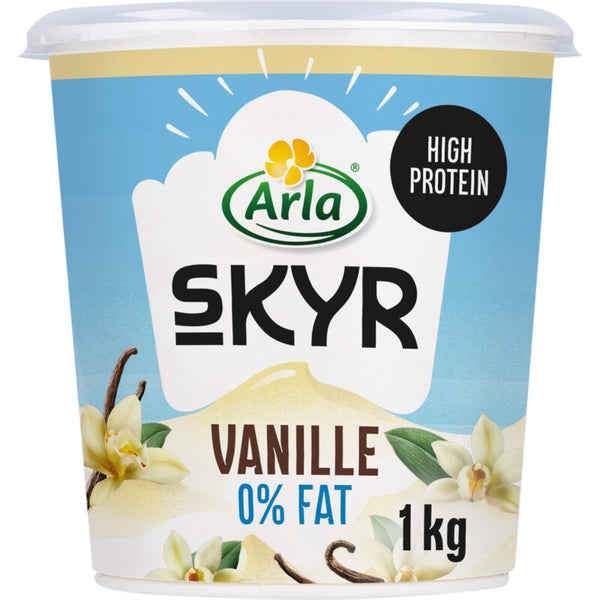 Arla Skyr vanilla yogurt 0% fat XL