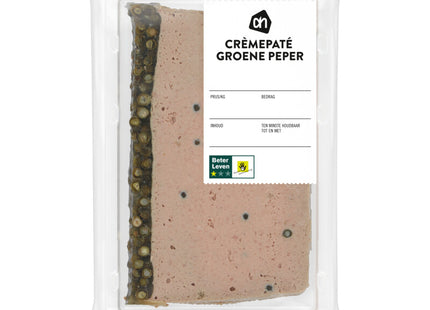 Green pepper cream pate