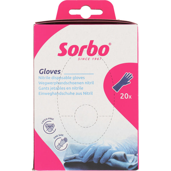 Sorbo Wegwerphandschoen nitril