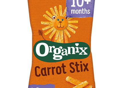 Organix Maïs sticks met wortel 4-pack 10m+