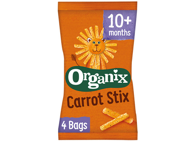 Organix Maissticks mit Karotte 4er-Pack 10m+
