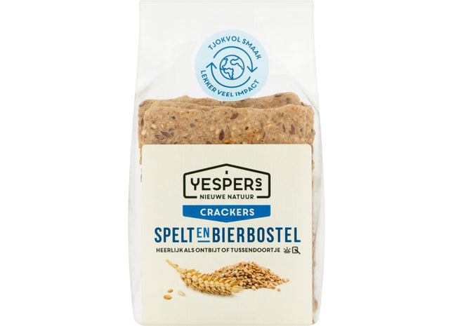 Yespers Crackers spelt & bierbostel