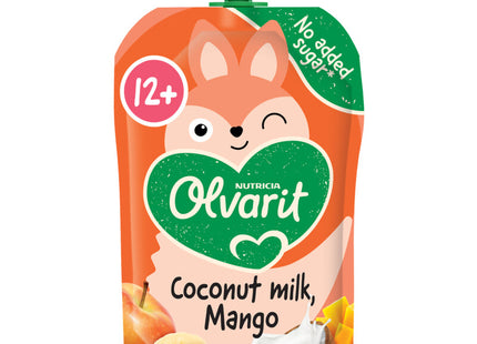 Olvarit Pinch fruit 12+ months coconut milk mango