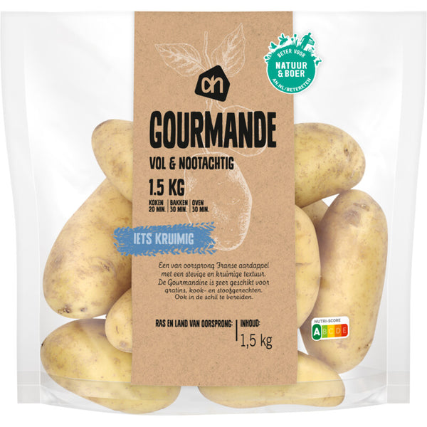 Gourmande aardappelen