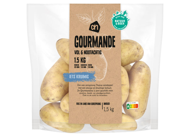 Gourmande aardappelen