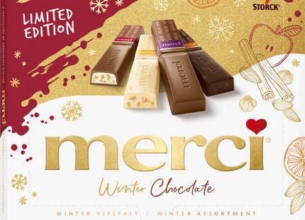 Merci Winter chocolate