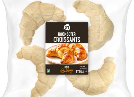 Frozen butter croissants