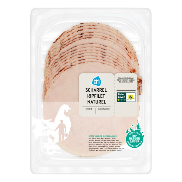 Free-range chicken breast natural