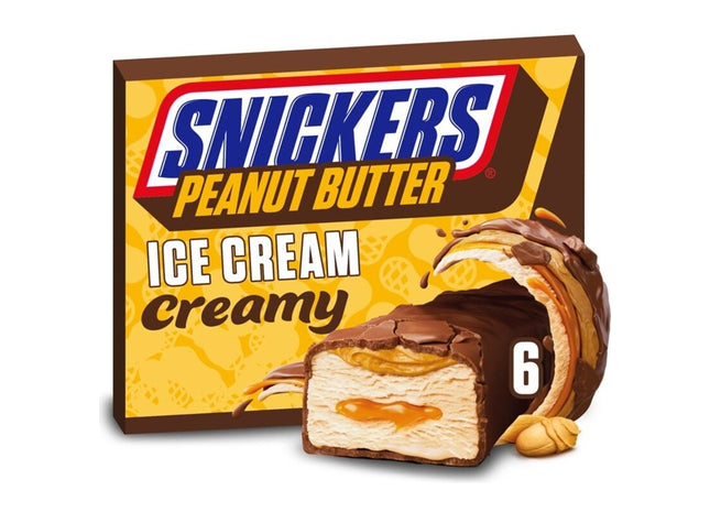 Snickers Peanut butter ice cream creamy