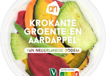 Krokante groente en aardappel