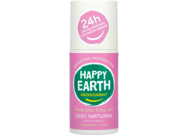 Happy Earth Deo-Roller Lavendel-Ylang
