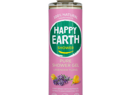 Happy Earth Pure shower gel lavender ylang