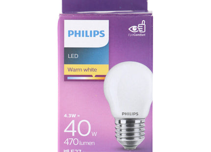 Philips Led fil bullet matt E27 40W