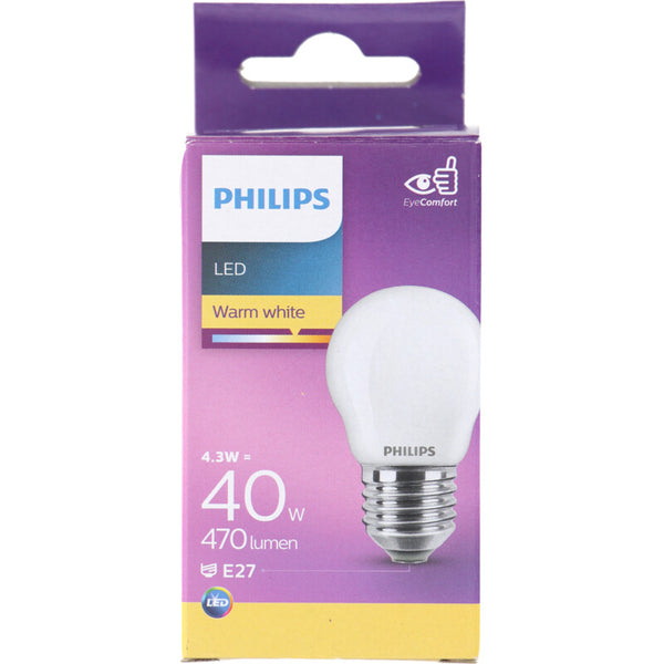 Philips LED-Glühbirne matt E27 40W