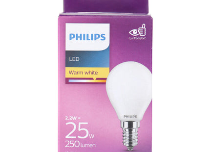 Philips Led fil bullet matt E14 25W