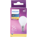 Philips LED filament globe matte E14 25W
