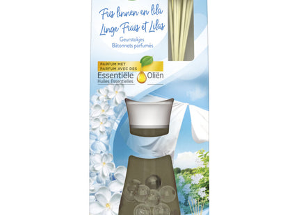 Air Wick Geurstokjes fris linnen en lila