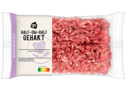 Half-om-half gehakt