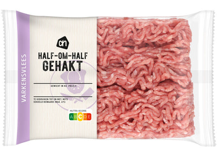 Half-om-half gehakt