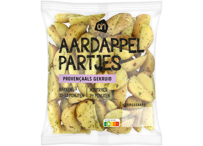 Aardappel partjes provencaals gekruid