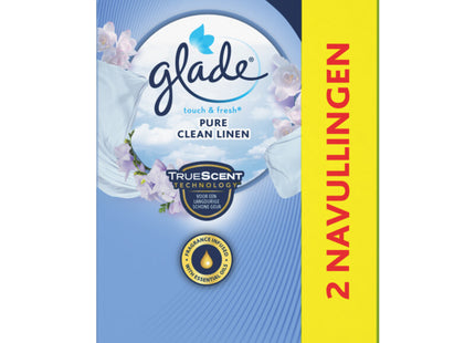 Glade Touch & fresh pure clean linen navulling