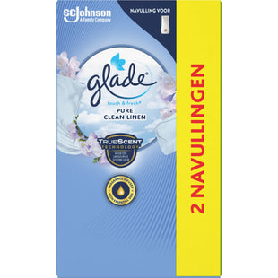 Glade Touch & fresh pure clean linen navulling