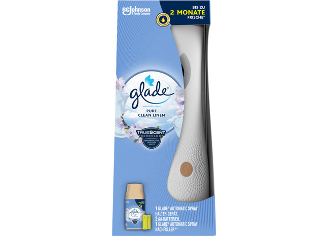 Glade Automatic spray houder pure clean linen