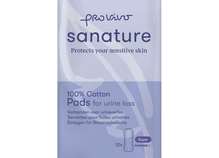 Sanature Katoenen incontientieverband super