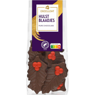Excellent Hulstblaadjes pure chocolade