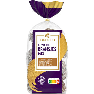 Excellent Gevulde kransjes mix sinaas koffie choco