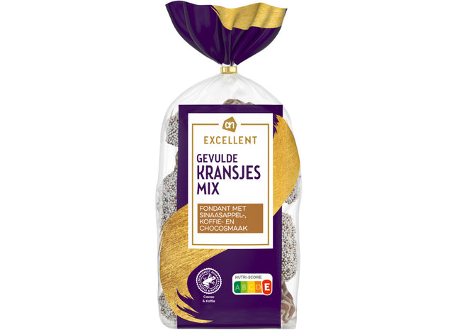 Excellent Gevulde kransjes mix sinaas koffie choco