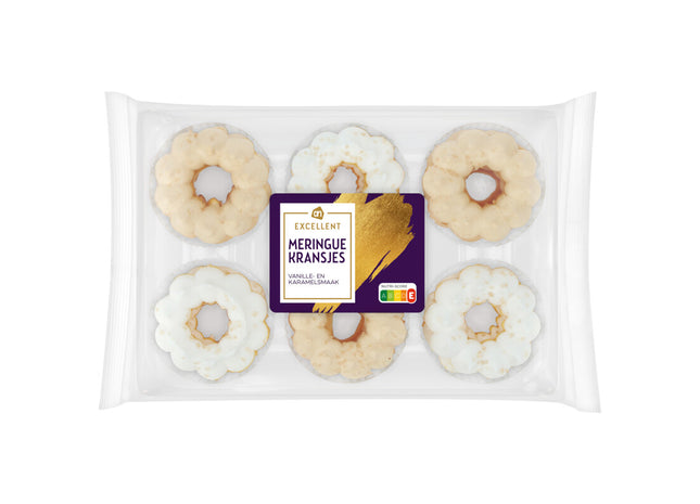 Excellent Meringue kransjes vanille en karamel