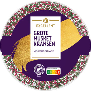 Excellent Grote musket kransen melkchocolade
