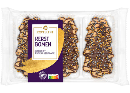 Excellent Kerstbomen koek met pure chocolade