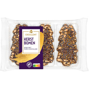 Excellent Kerstbomen koek met pure chocolade