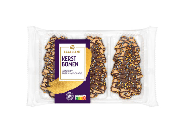 Excellent Kerstbomen koek met pure chocolade