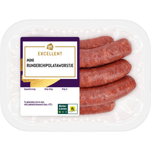 Excellent Mini runderchipolataworstje