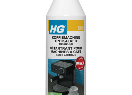 HG Koffiemachine ontkalker melkzuur