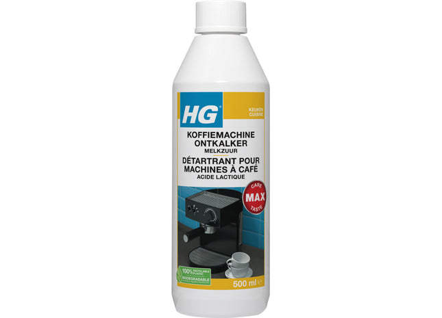 HG Koffiemachine ontkalker melkzuur