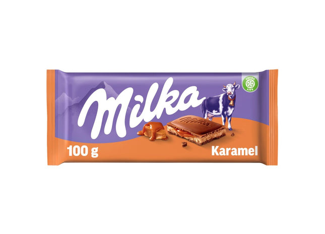 Milka Chocoladereep karamel  Dutchshopper
