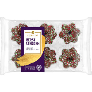 Excellent Kerststerren koek met melkchocolade