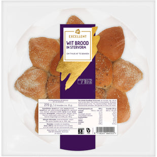 Excellent Witbrood in stervorm