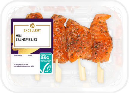 Excellent Mini gourmet zalmspiesjes