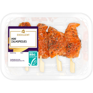 Excellent Mini gourmet zalmspiesjes